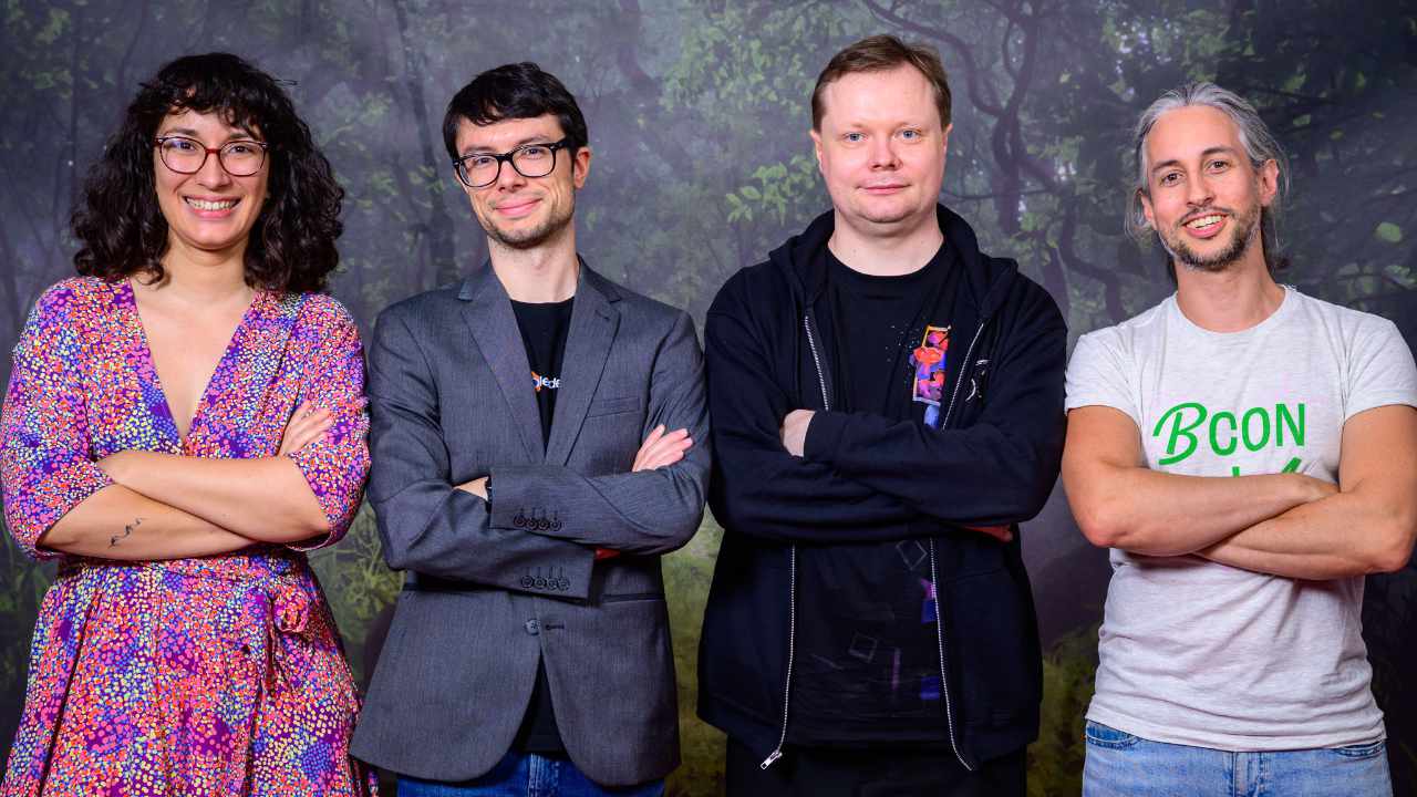 Fiona, Francesco, Sergey, and Dalai