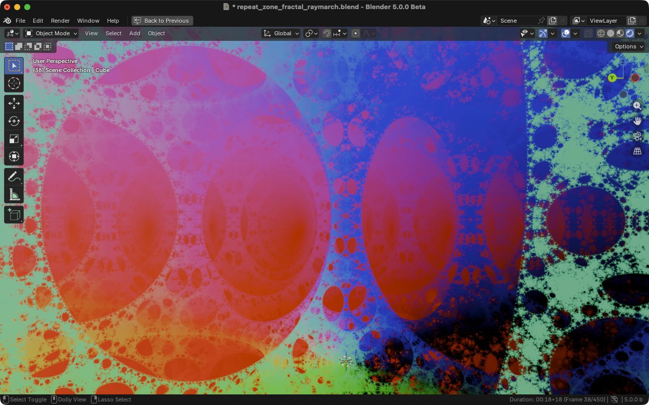 Repeat Zone Raymarch Fractal